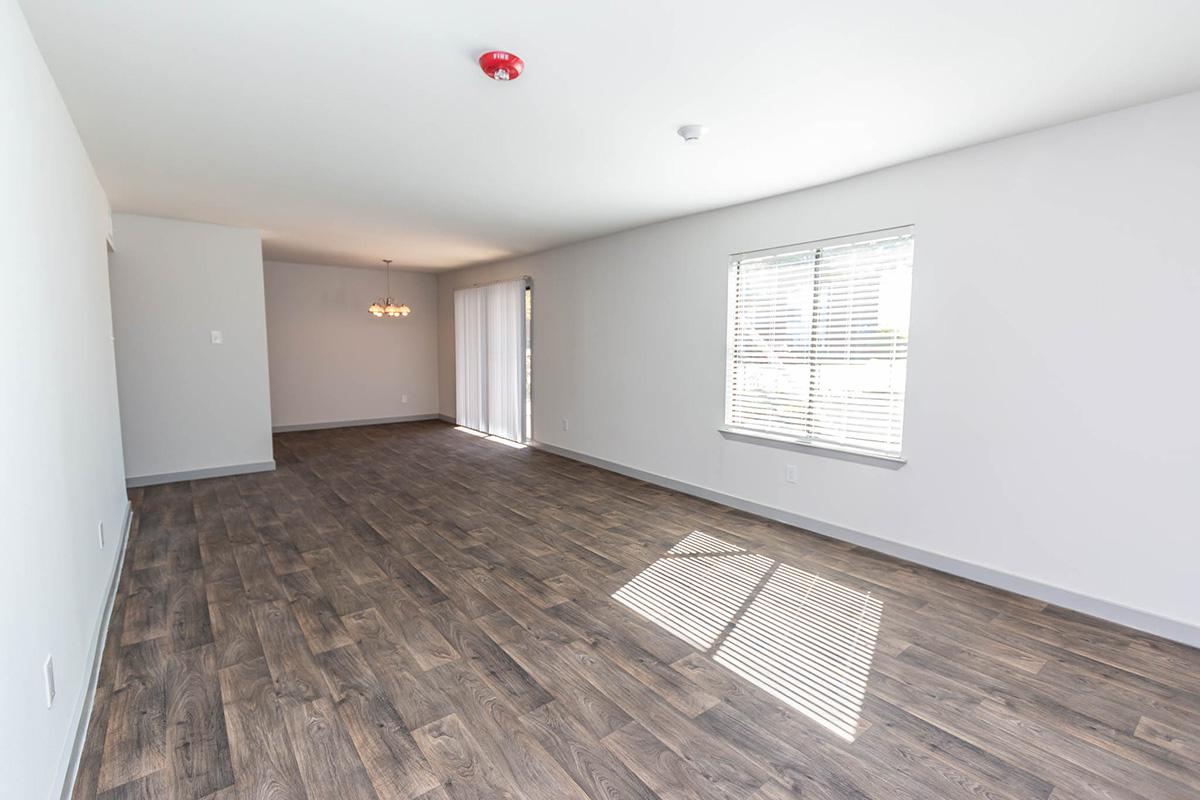a room with a wooden floor