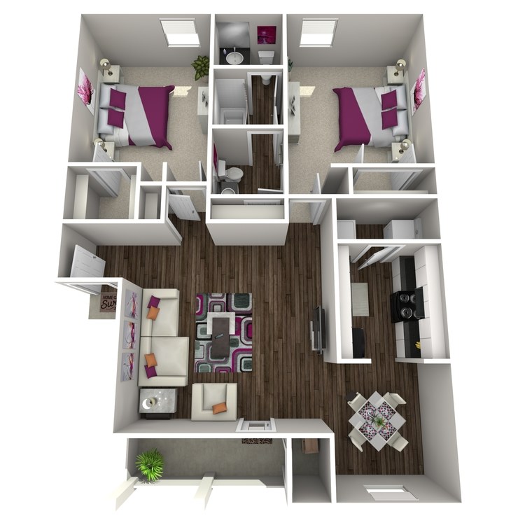 Floor plan image of Begonia