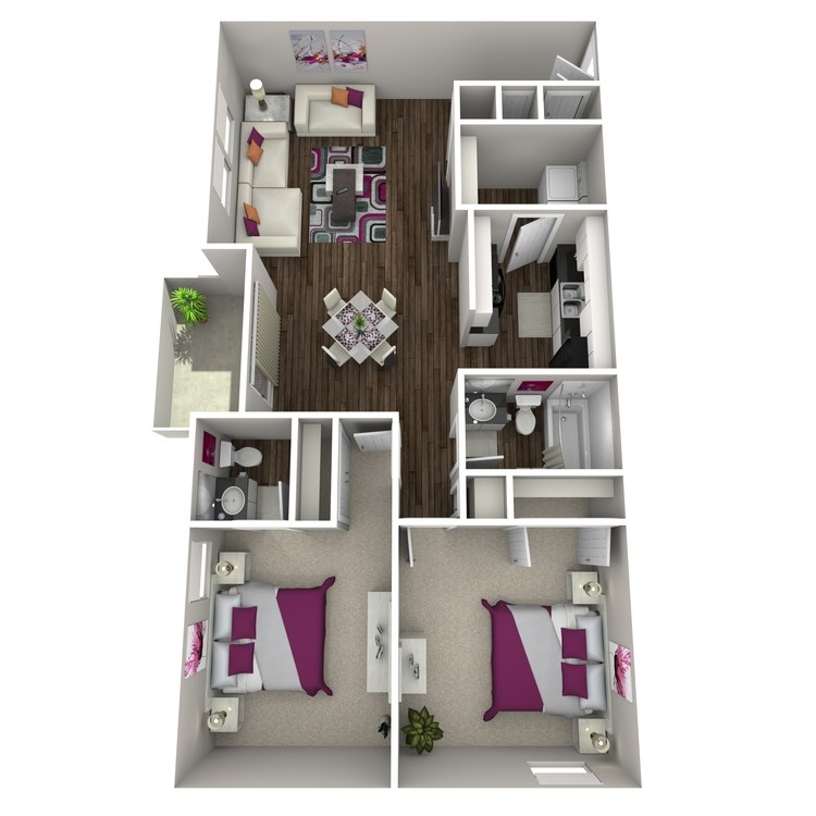 Floor plan image of Bamboo