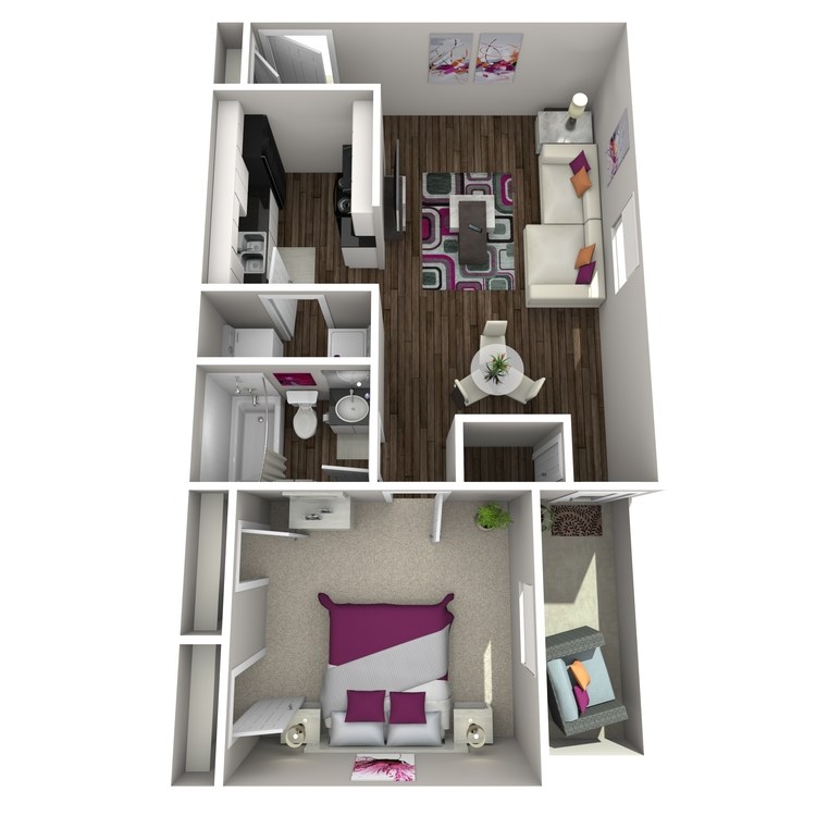 Floor plan image of Allium