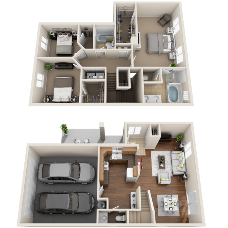 Floor plan image of Amber