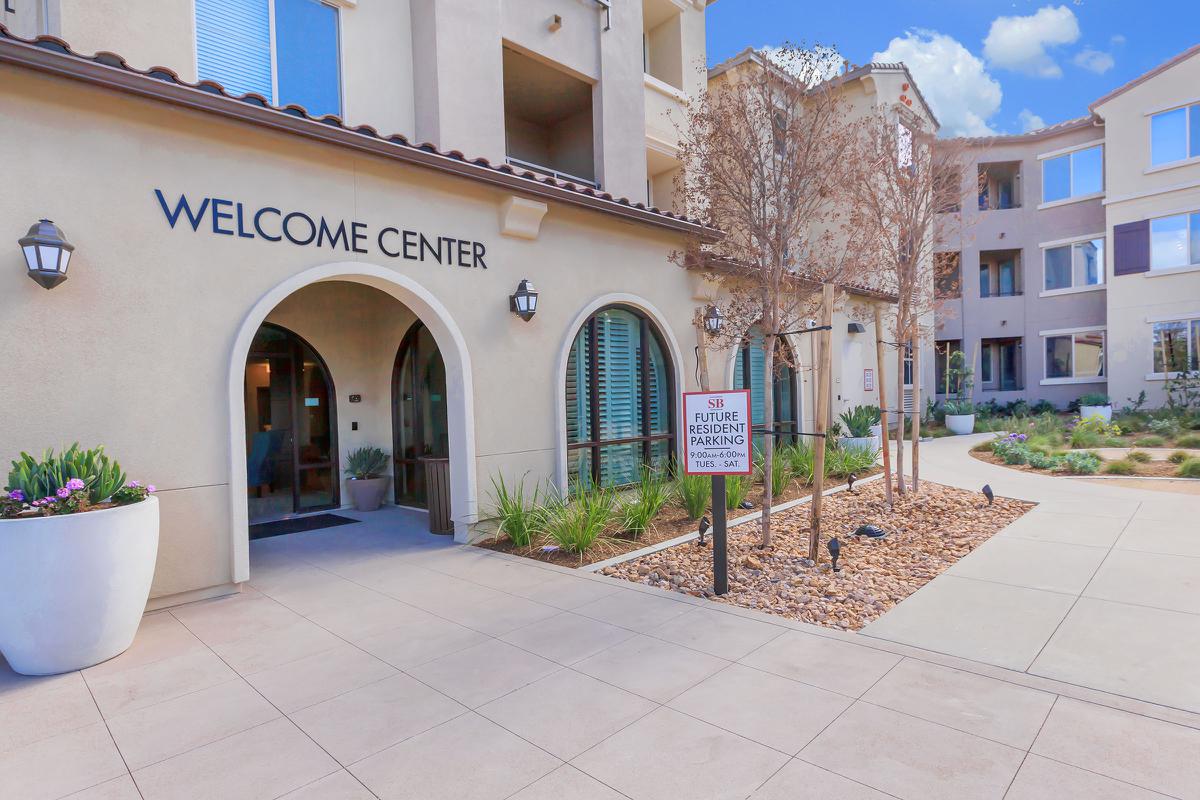 Sendero Bluffs Senior Apartments welcome center