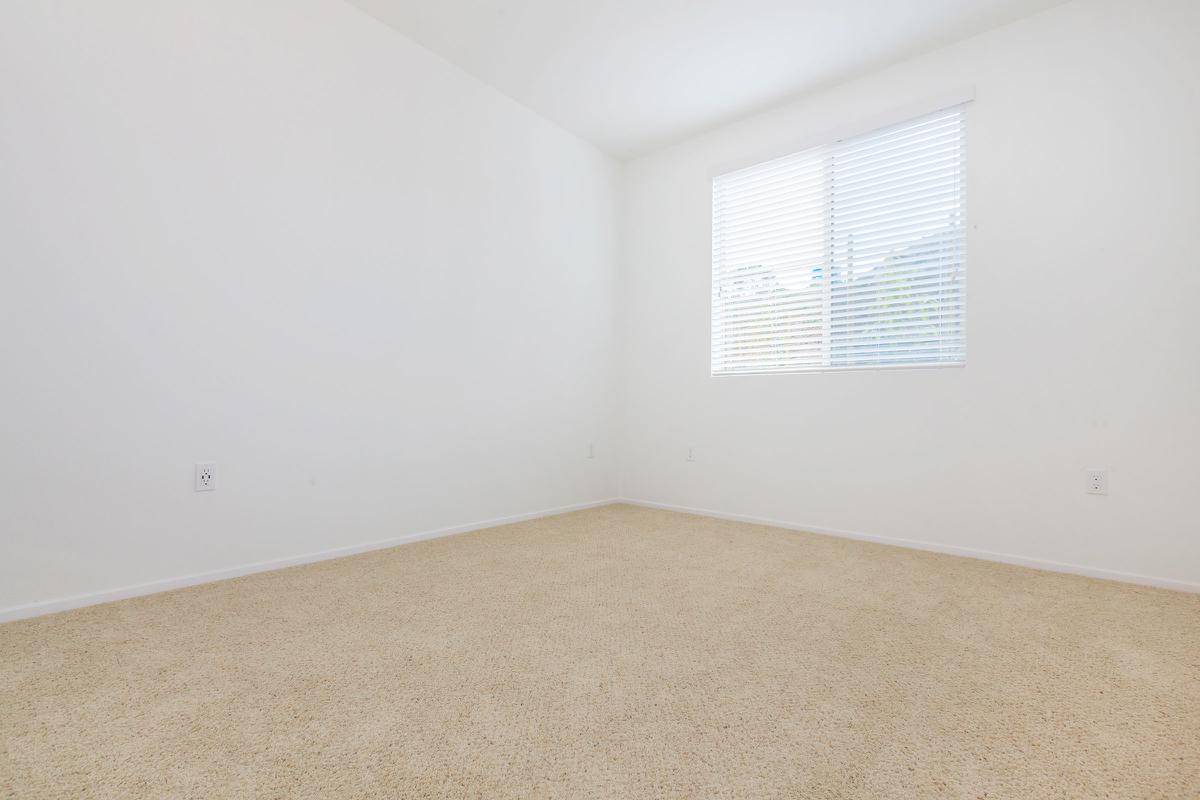 Carpeted bedroom