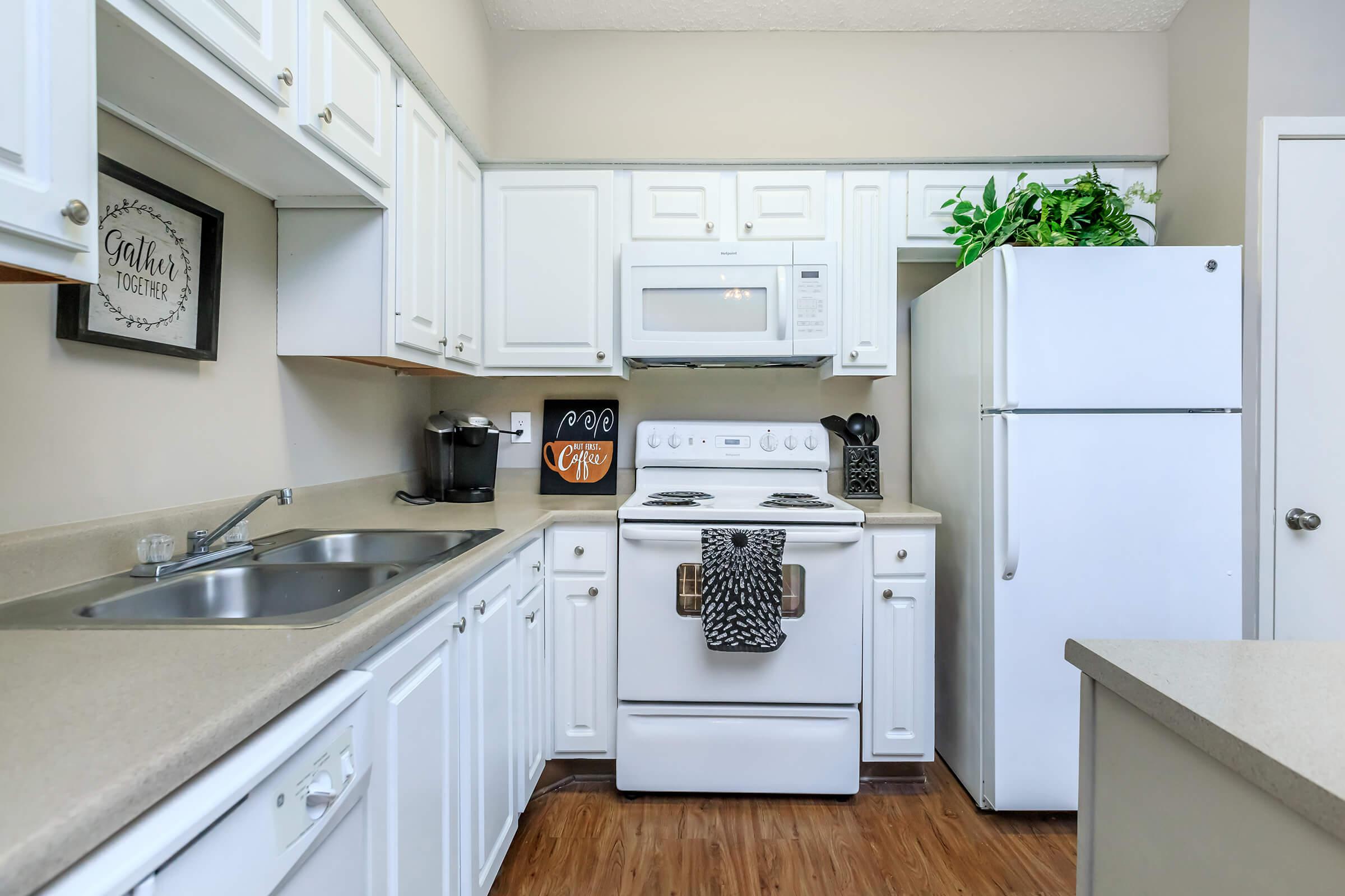 Kitchen with a pantry 