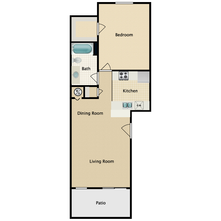 Floor plan image of The Hudson