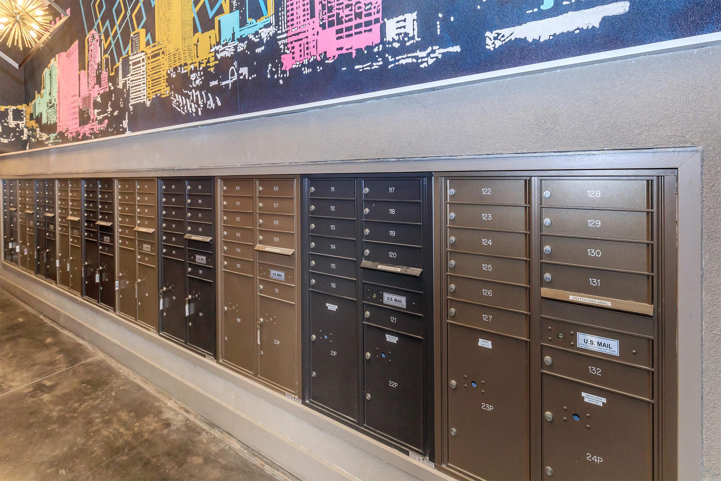 AMAZON HUB LOCKERS AT PARKER HOUSE