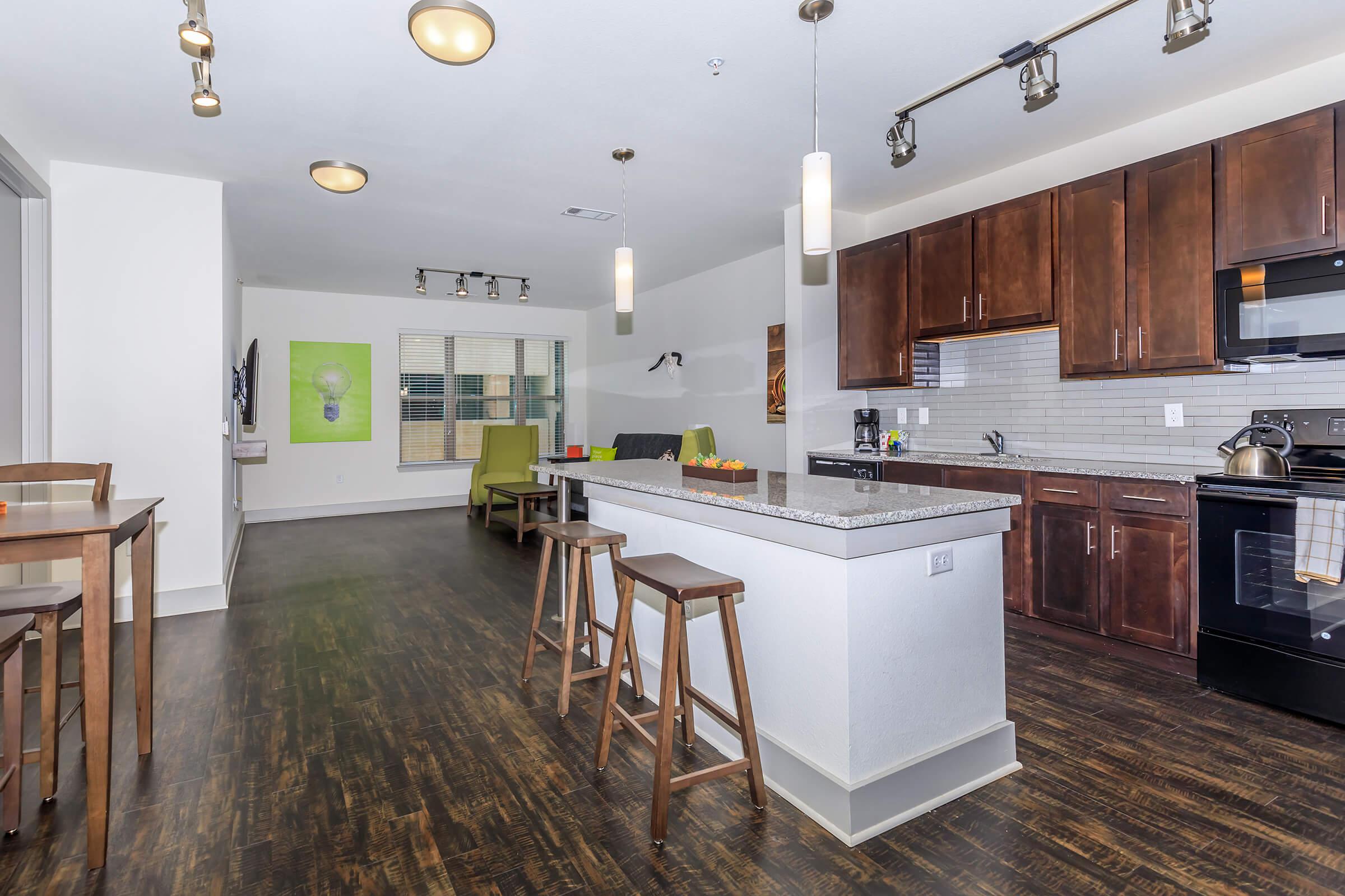 OPEN CONCEPT KITCHENS AT PARKER HOUSE APARTMENTS