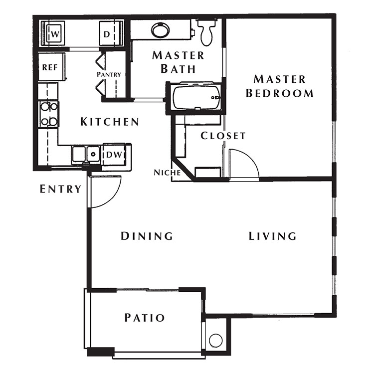 Floor plan image of Bandon Dunes