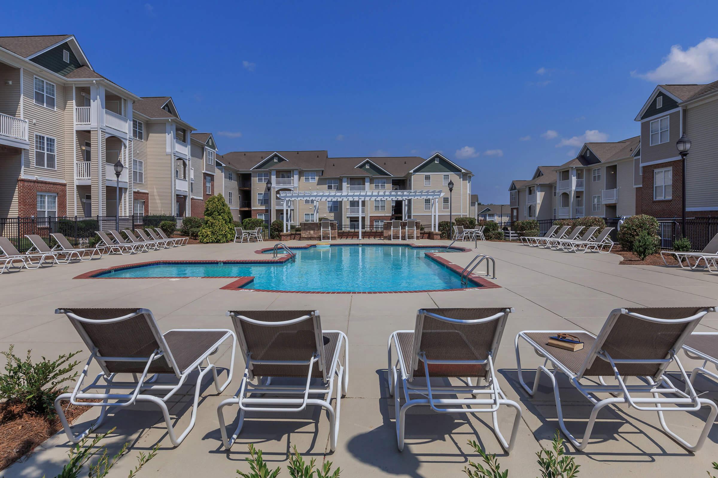 Shimmering Swimming Pools At Mallard Glen In Charlotte, NC