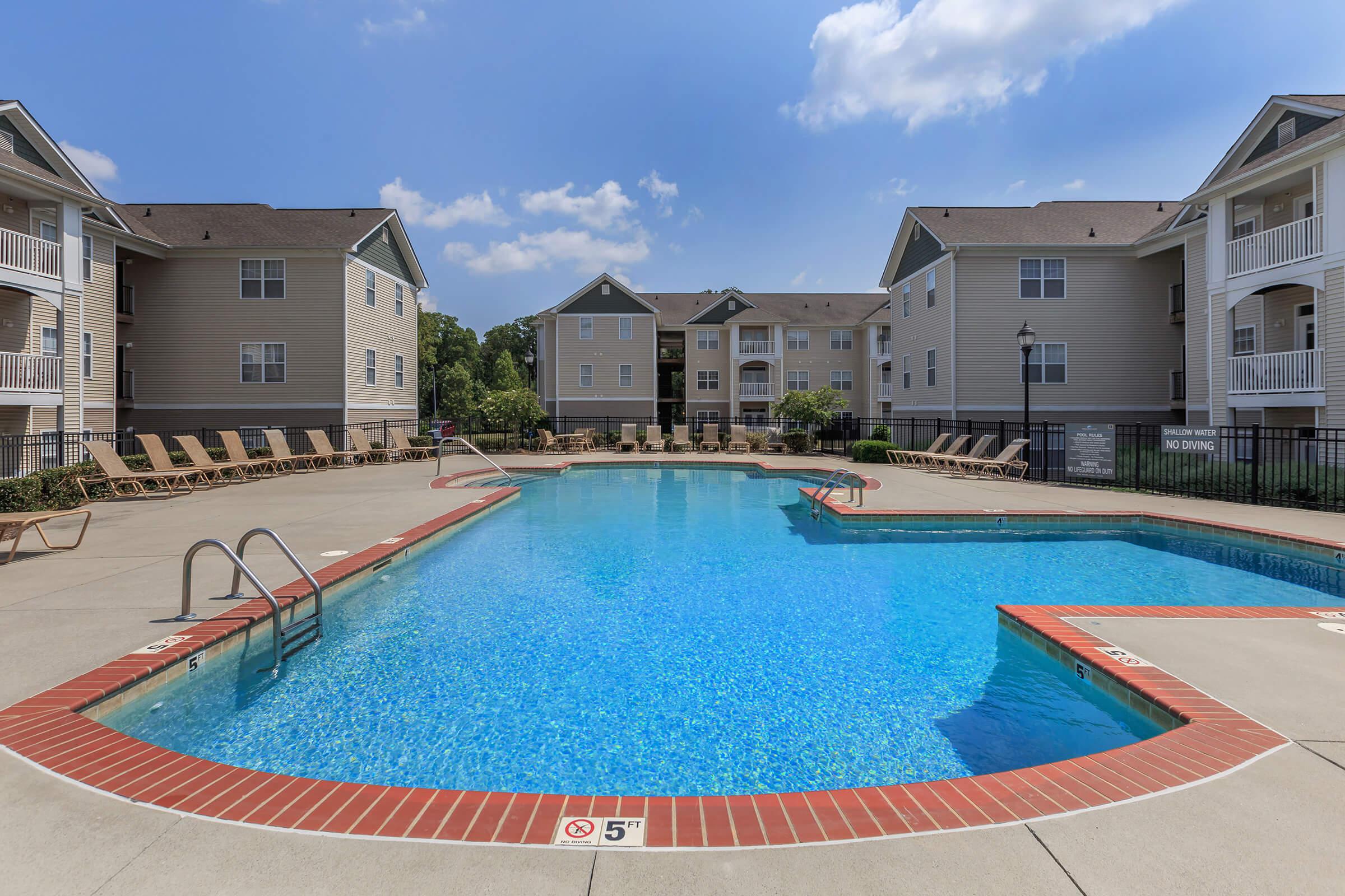 Take A dip In The Pool At Mallard Glen In Charlotte, NC