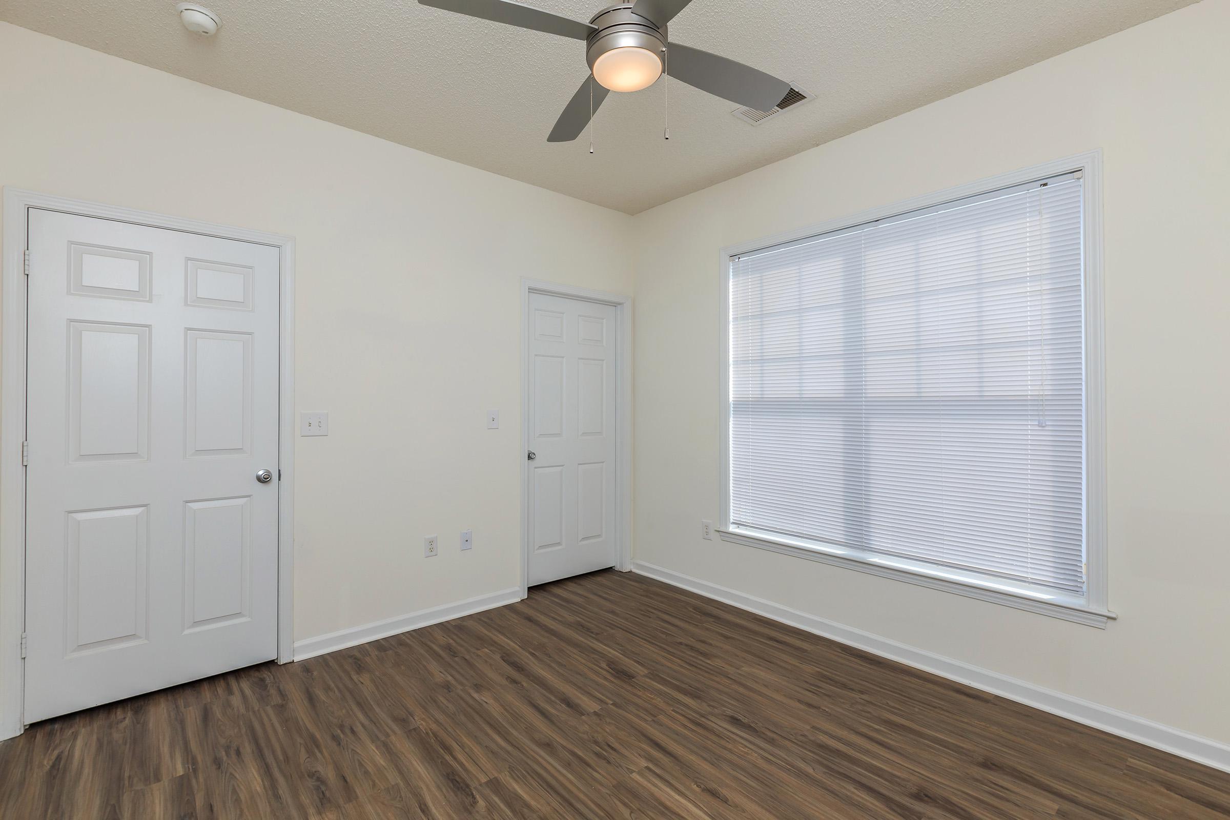 a large white room