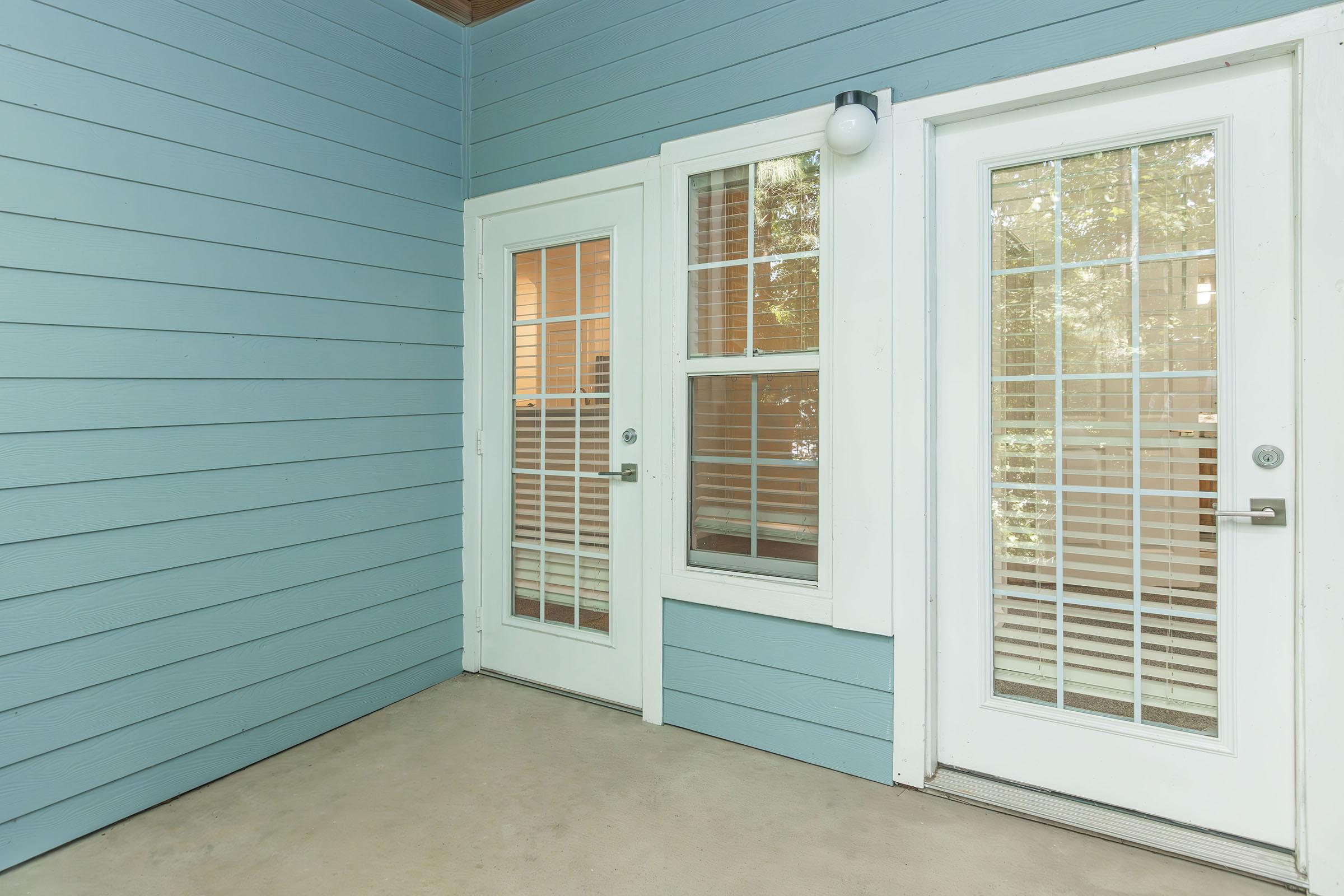 a door with a window