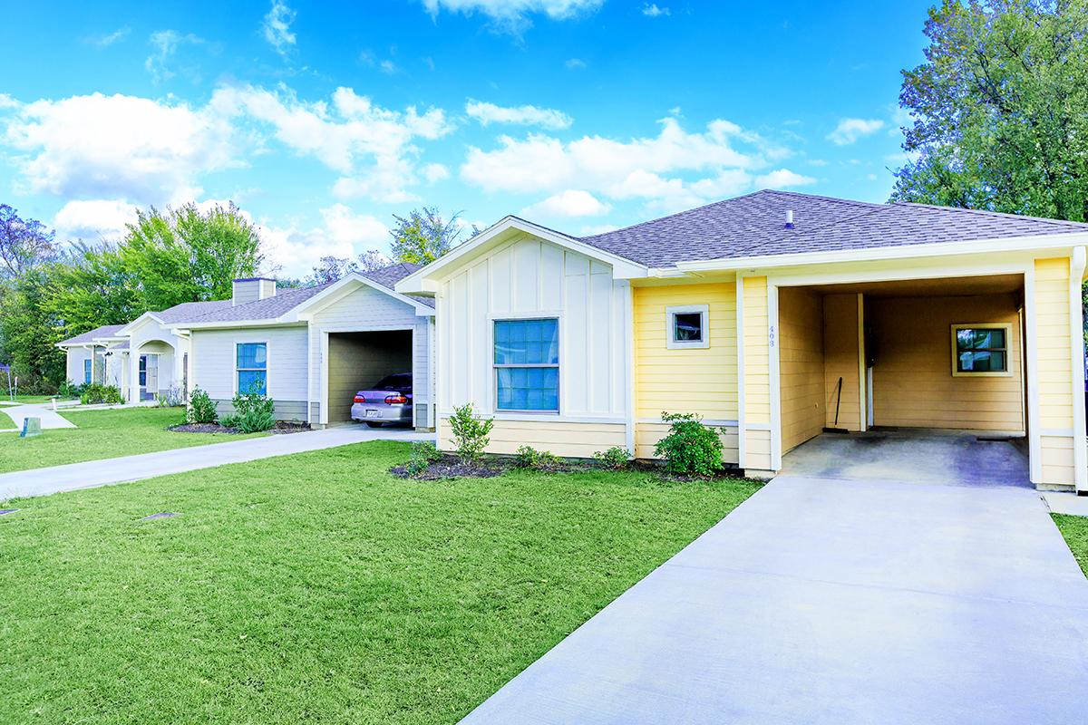 a large lawn in front of a house