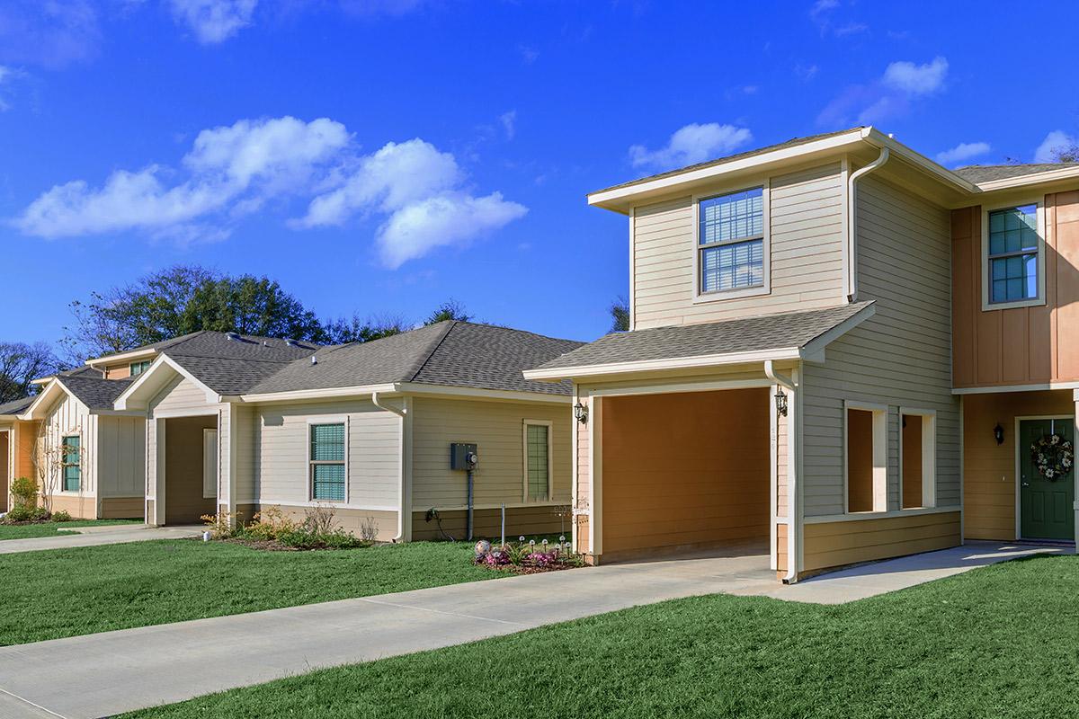 a large lawn in front of a house