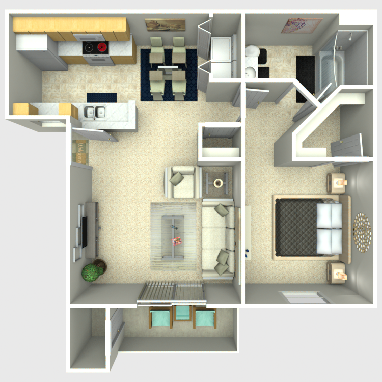 Floor plan image of Harbor