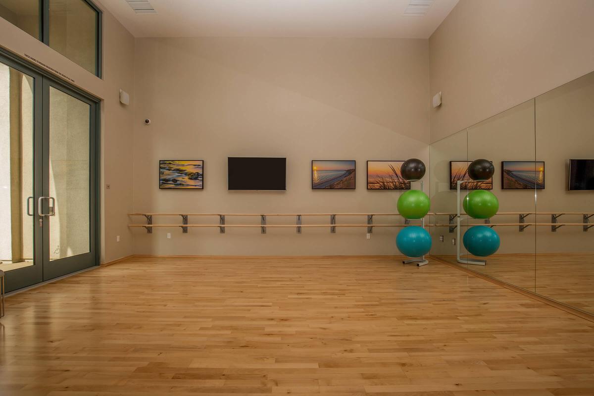Luxaira community work-out room