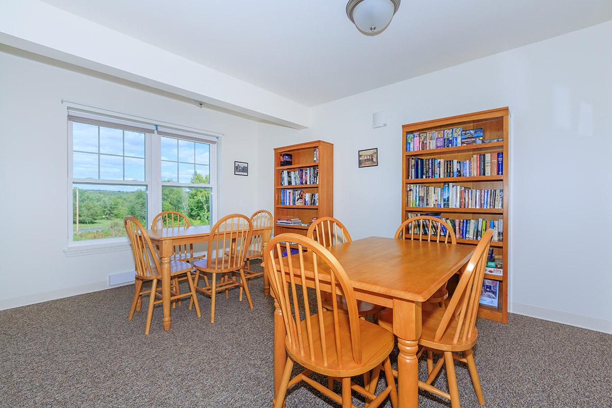 a dining room table