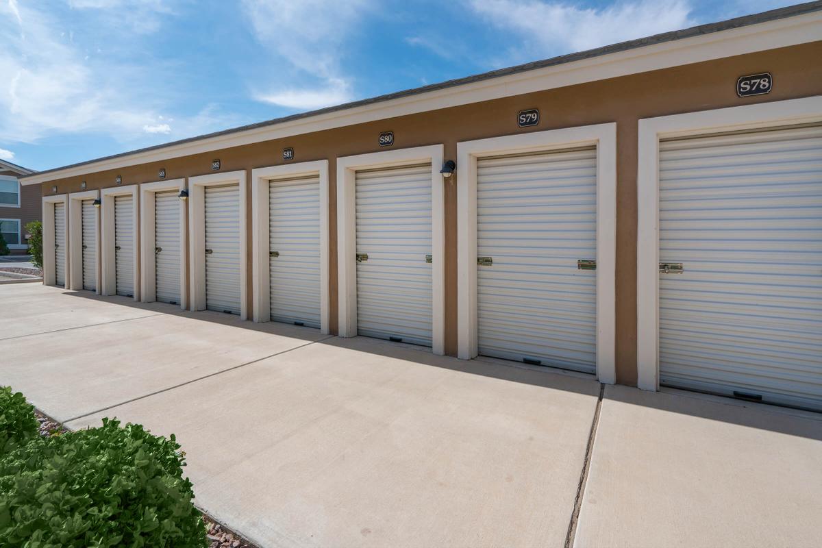 EXTERIOR STORAGE UNITS AVAILABLE