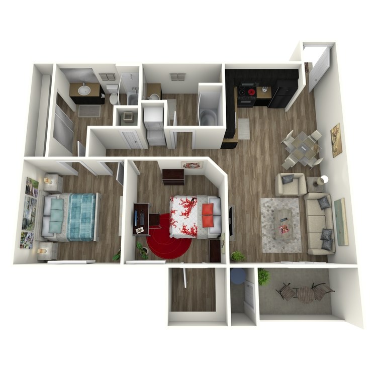 Floor plan image of 2-A2
