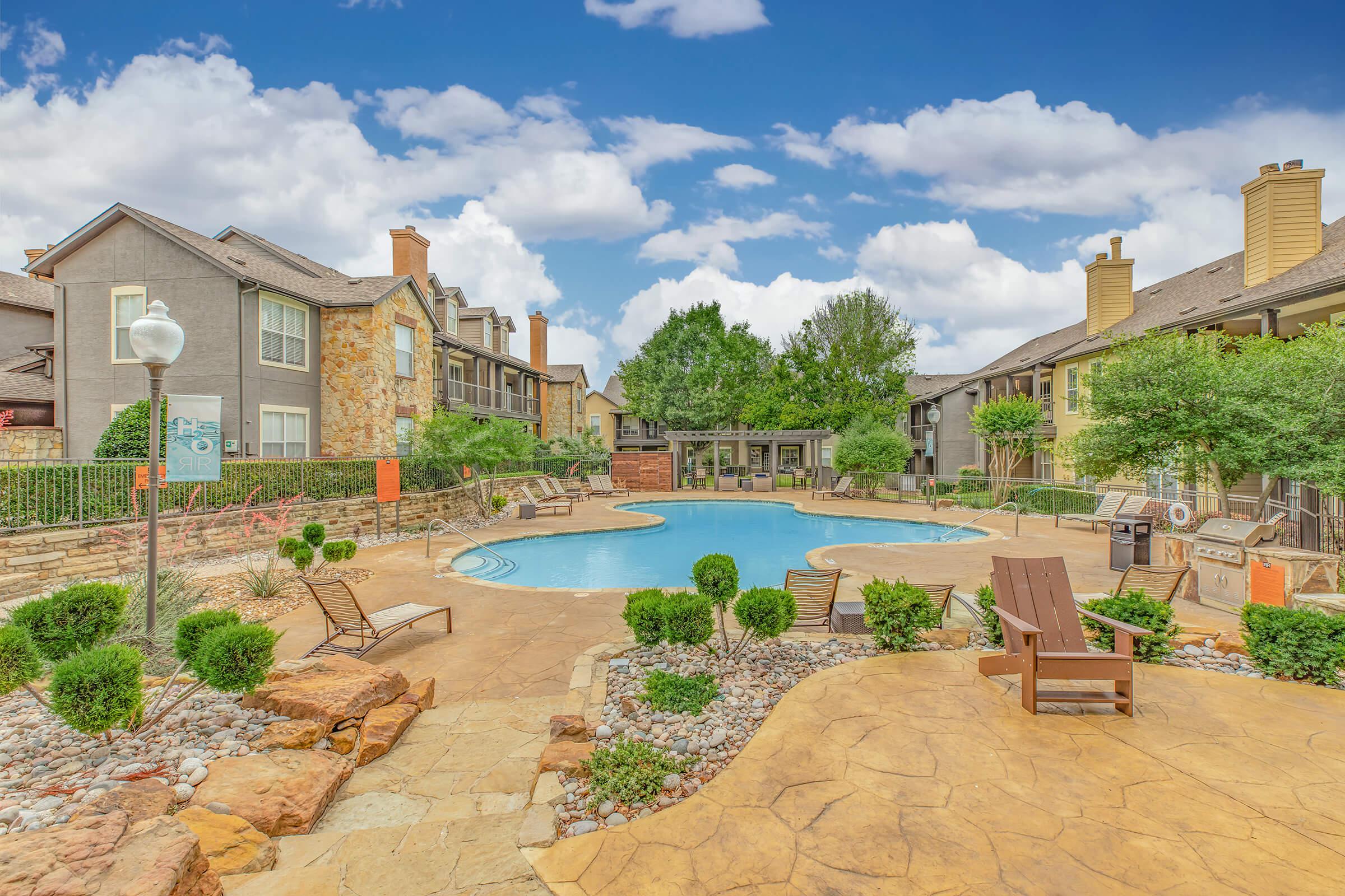 The Ranch at Ridgeview Apartments community pool