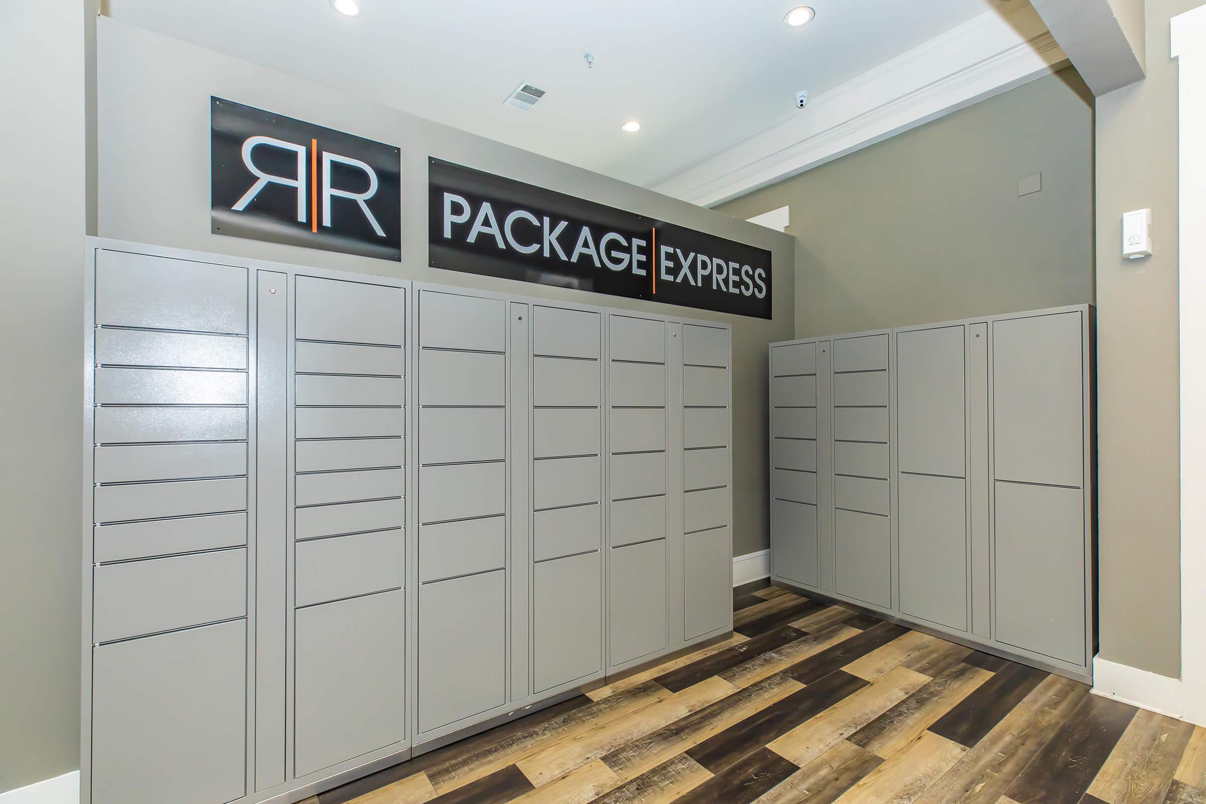 The Ranch at Ridgeview Apartments package locker