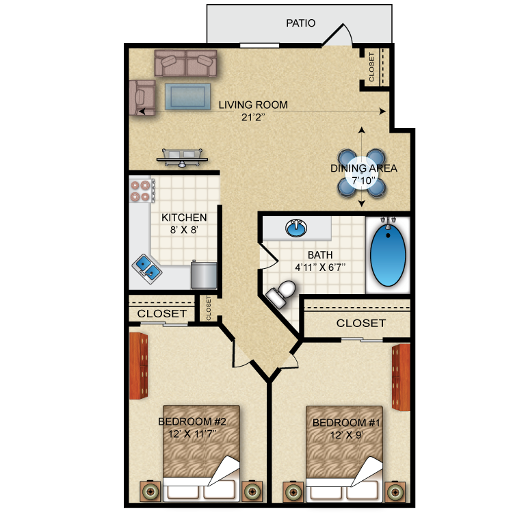 Floor plan image of Gardenia