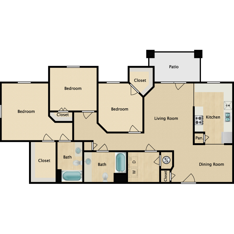 C1 floor plan image
