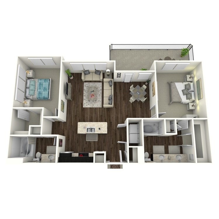 Floor plan image of B4
