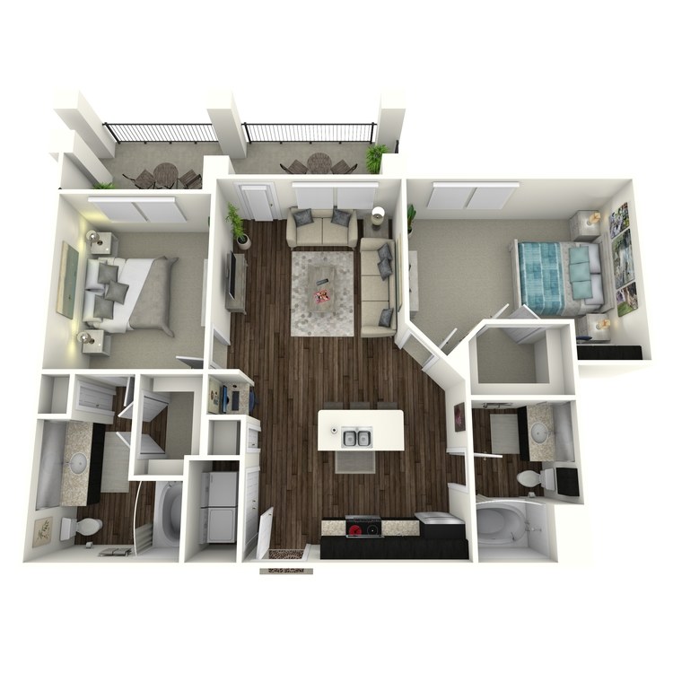 Floor plan image of B3
