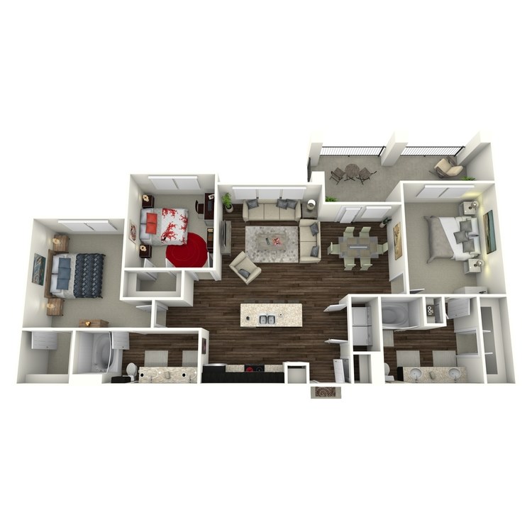 Floor plan image of C1