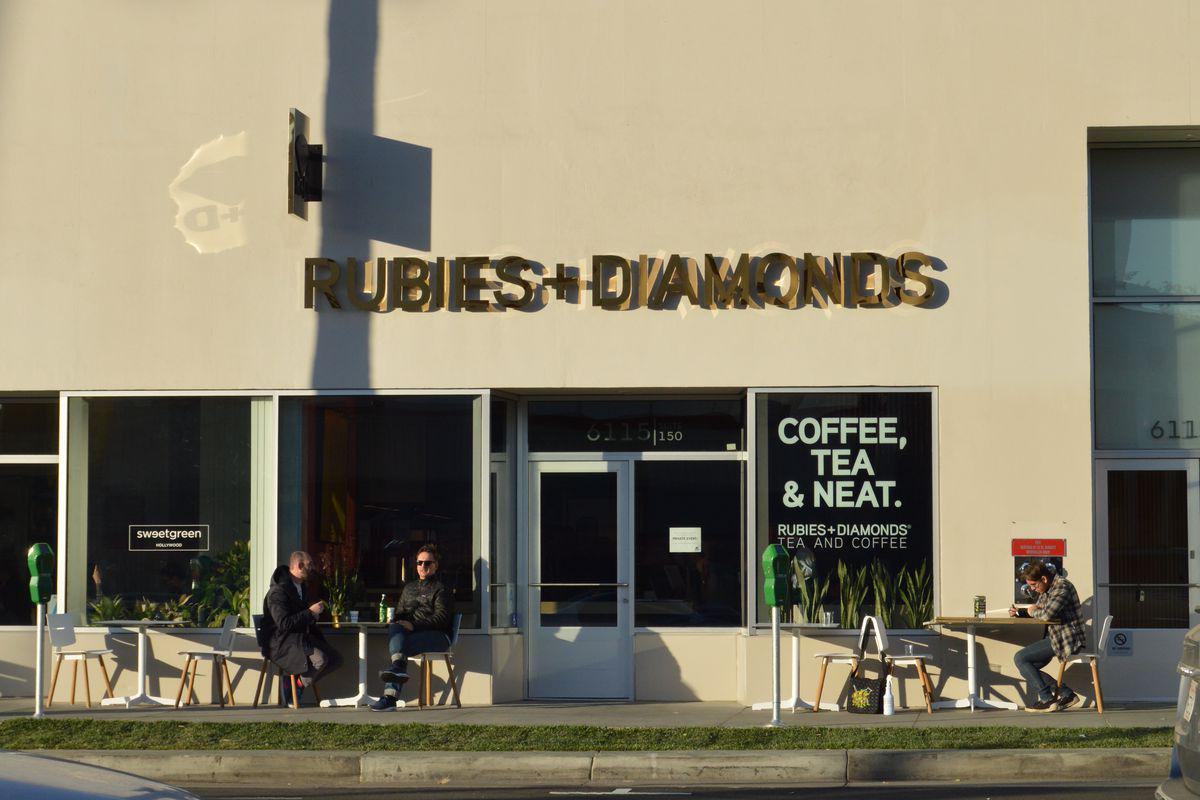 a sign above a store