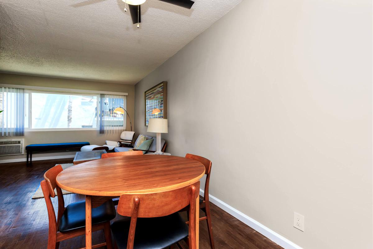 a dining room table