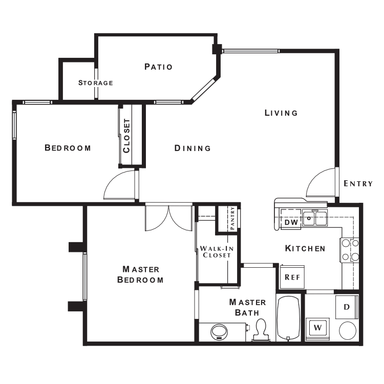 Floor plan image of Canterbury
