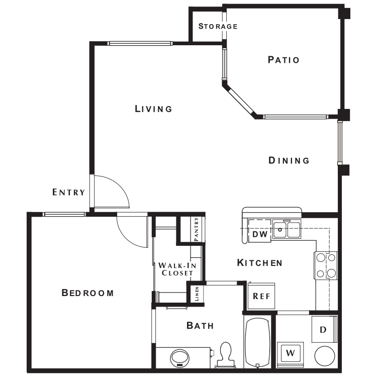 Floor plan image of Saratoga