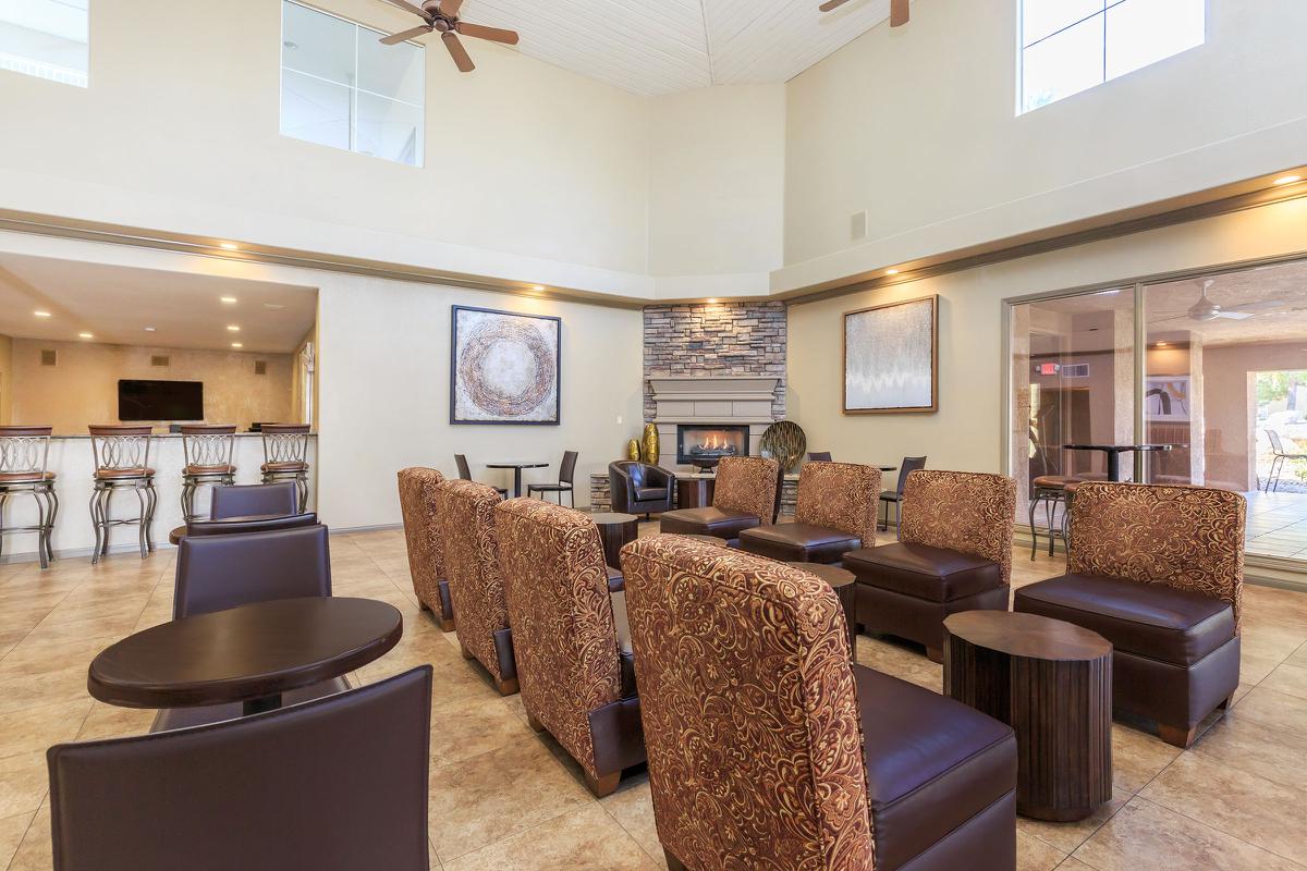 Beautiful Clubhouse with Coffee Bar, Fireplace and Kitchen