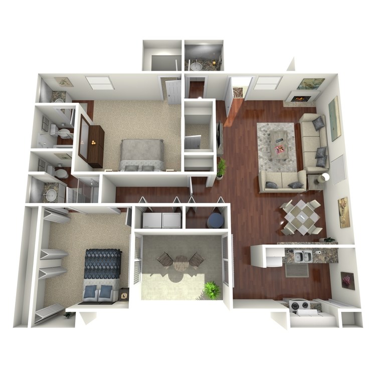 Floor plan image of B2