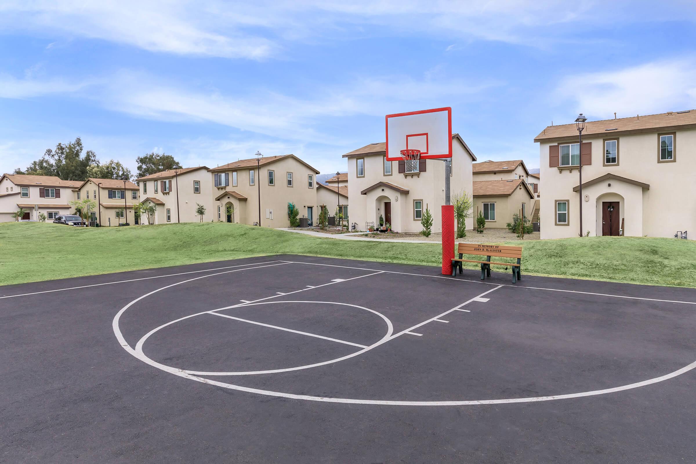 Cottages at Mission Trail Basketball Court