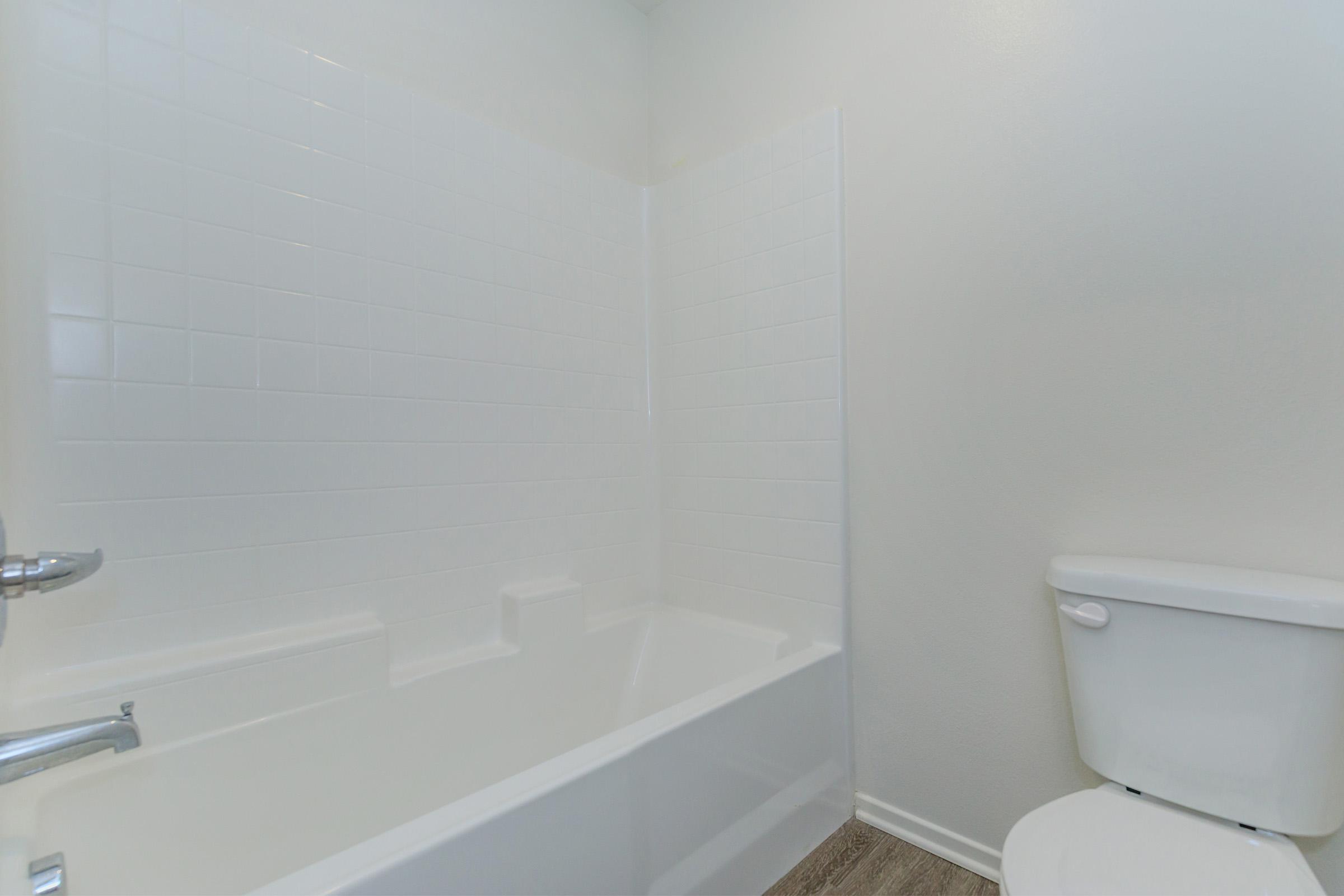 Bathroom with wooden floors