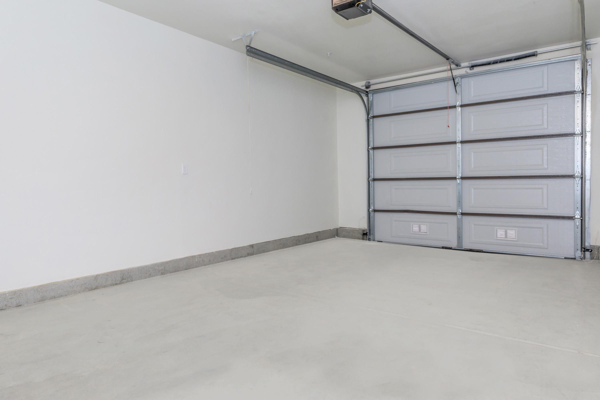 Vacant garage