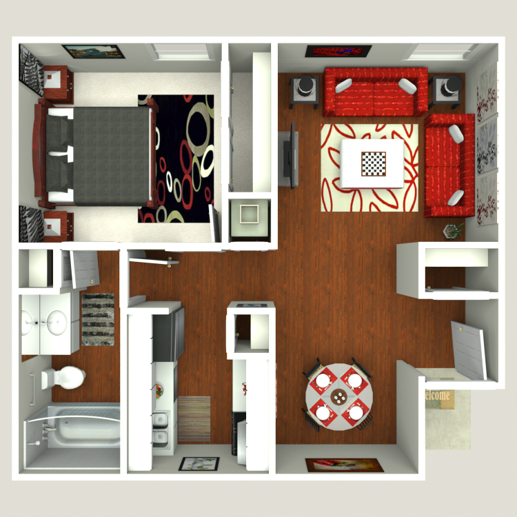 Floor plan image of Ash