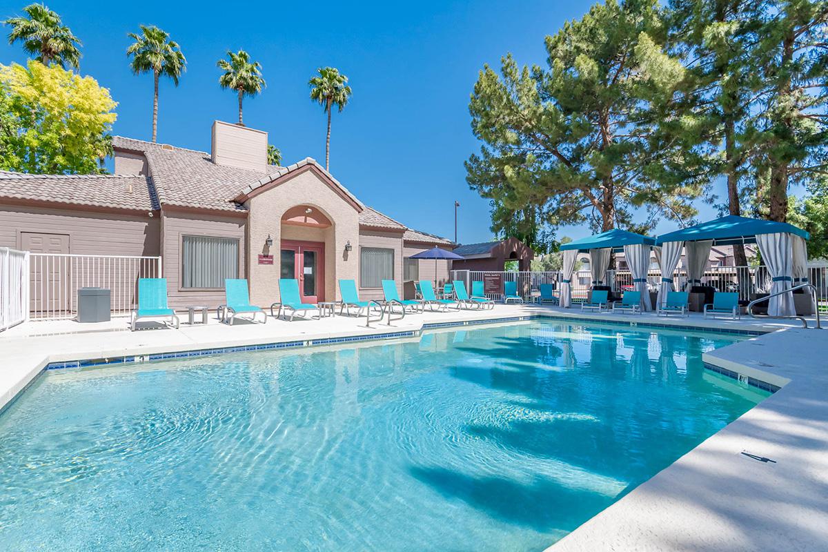 Shimmering Swimming Pools - Coral Point Apartments - Mesa, Arizona