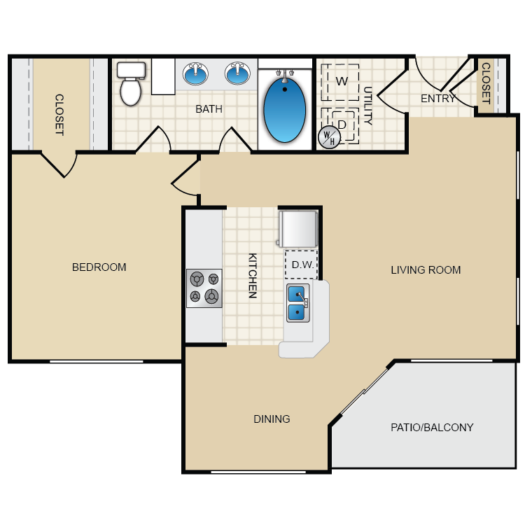 Floor plan image of Plan C