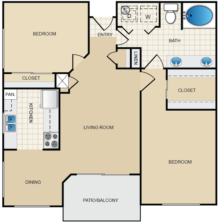 Floor plan image of Plan D