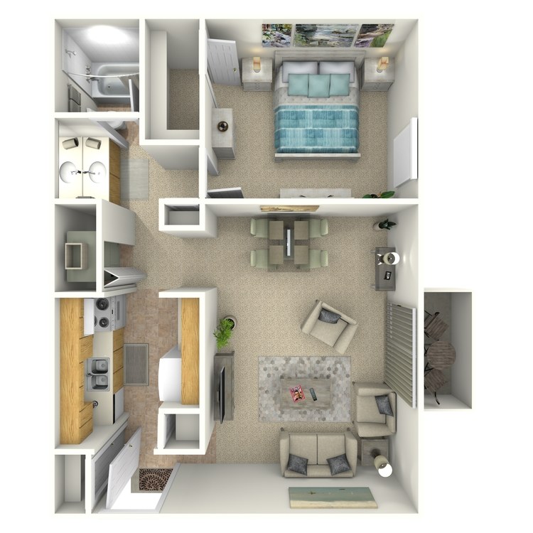 Floor plan image of The Riesling