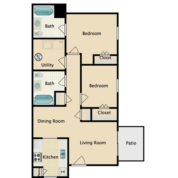 Lansing Heights Townhomes Floor Plans Pricing