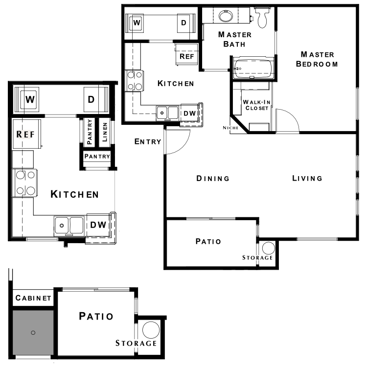 Floor plan image of The Oasis
