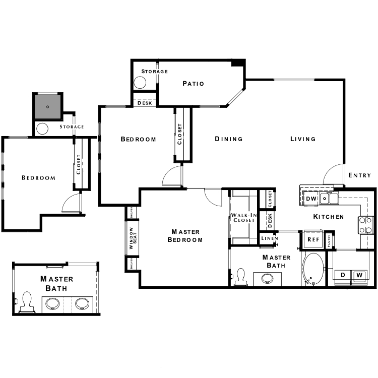 Floor plan image of The Retreat