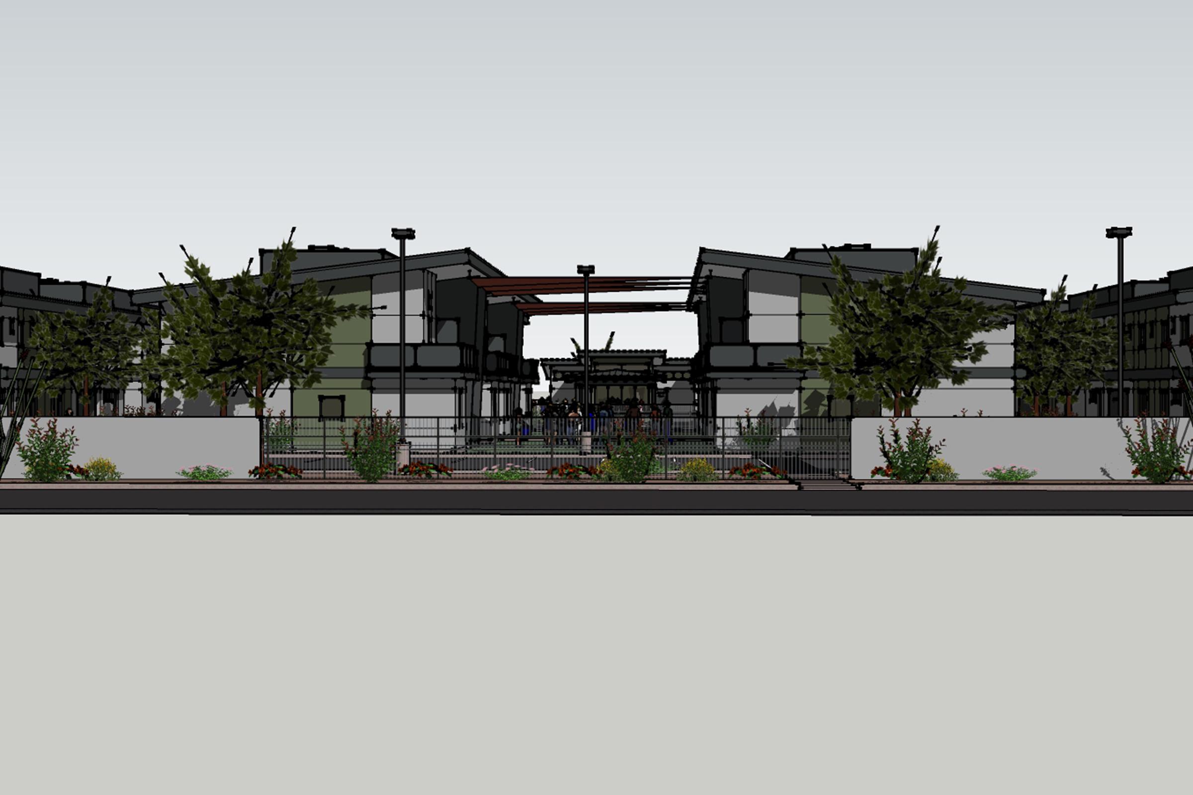 Hedrick - Western Street Elevation - Along Mountain.jpg