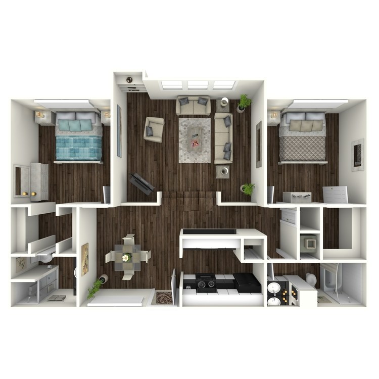 Floor plan image of B7