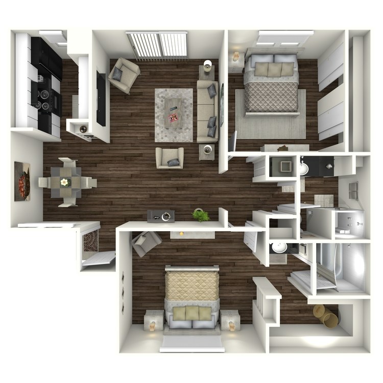 Floor plan image of B6